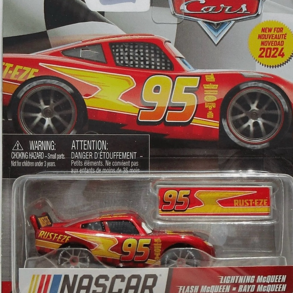 Disney Cars Lightning McQueen Toy - Red and Yellow